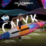 پدل برد بادی اسکاتینگر مدل Cmyk