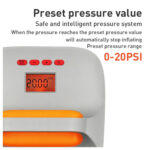 پمپ باد برقی پدل برد 20 PSI مدل SUP003