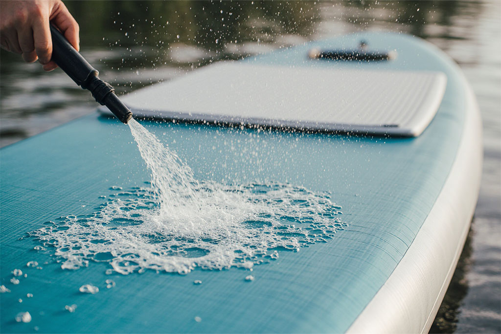 پیدا کردن محل نشتی پدلبرد بادی