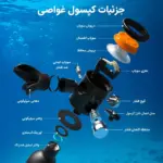 ست غواصی SMACO Dive مدل S300 Plus
