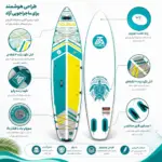 پدل برد توروس Tourus مدل TSCG01