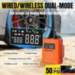 پمپ باد شارژی و فندکی مدل WLT2504-P6