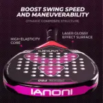 راکت تنیس ساحلی IANONI مدل FORCE PRO 3K