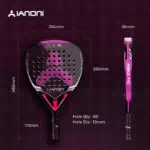 راکت تنیس ساحلی IANONI مدل FORCE PRO 3K